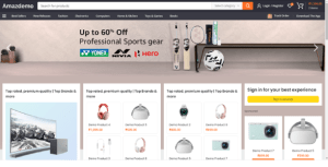 Amazon E-Commerce Website
